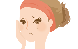 しみでお悩みの方